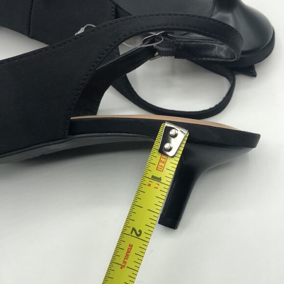 BCBGENERATION  Women's Kitten Heel Pointed Toe Slingback Bow Heels  Sz 7 - Picture 10 of 10